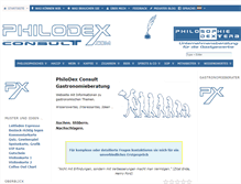 Tablet Screenshot of philodex.com